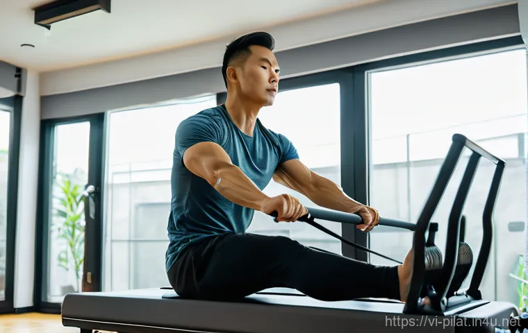 필라테스 강사와 재활 운동 - A young Vietnamese woman, around 30 years old, sitting at a modern office desk in Ho Chi Minh City, ...